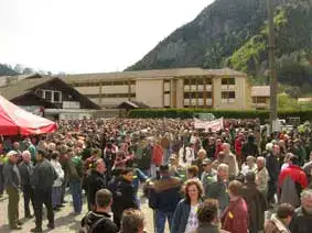 manifestation contre le loup 2009