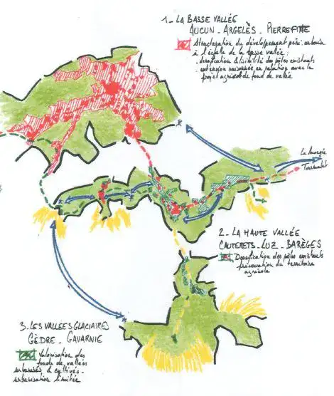 Carte zones intermédiaires