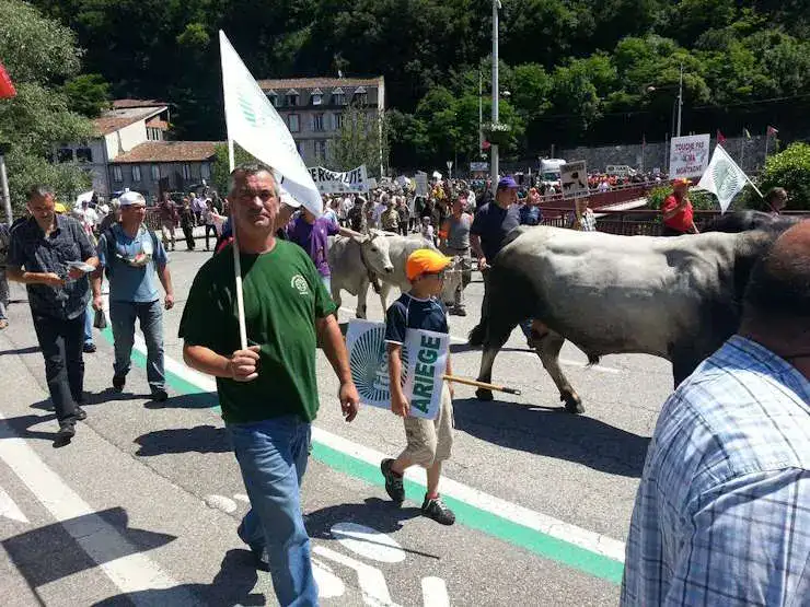 Manif Foix