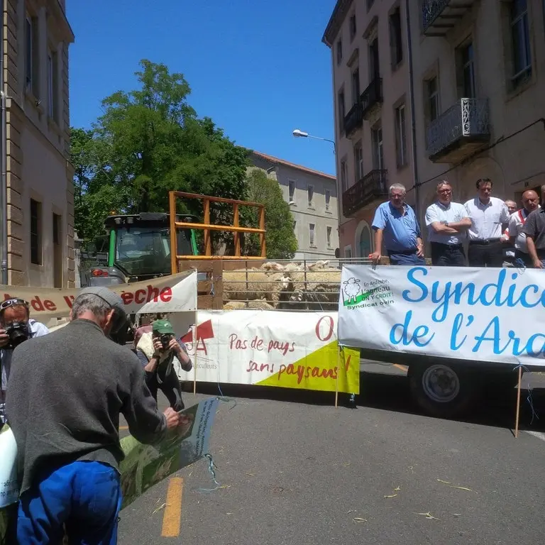 Manifestation Ardeche