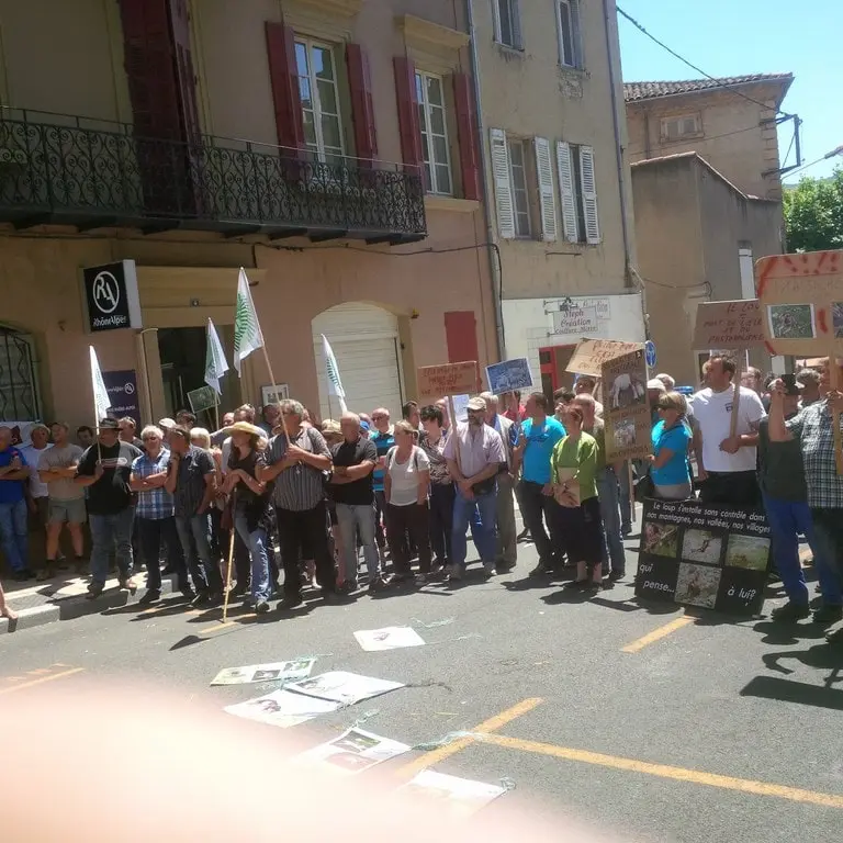 Manifestation Ardeche